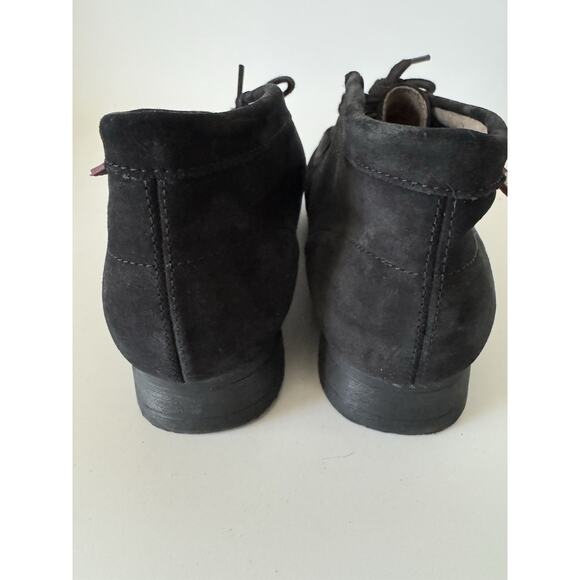 Clarks Jinkson Hi Chukka Boots Mens 10.5 Black Suede Lace Up Ankle Shoes main image 6
